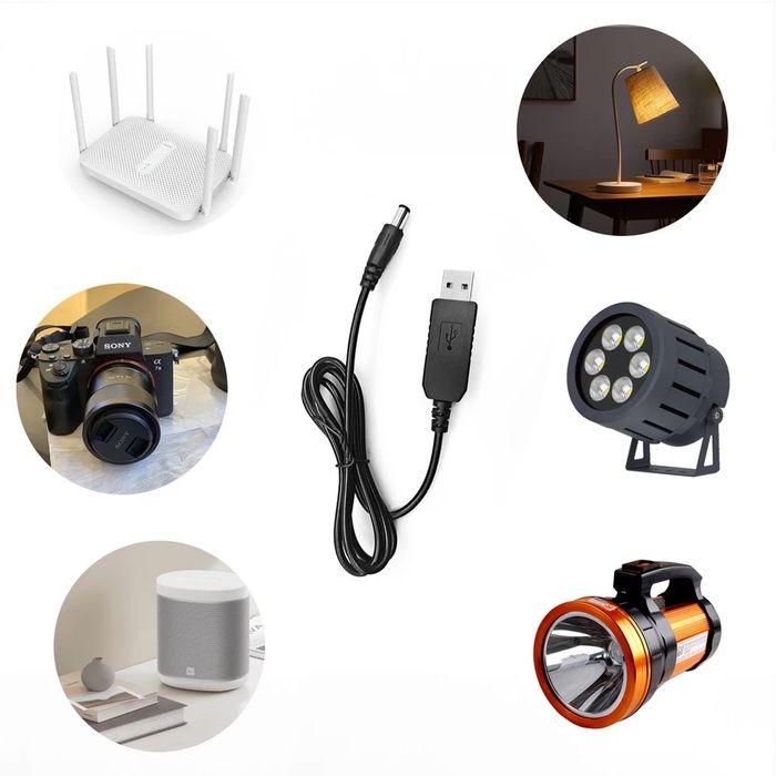 Провод/кабель USB DC 5,5 см х 2,1 см для роутера