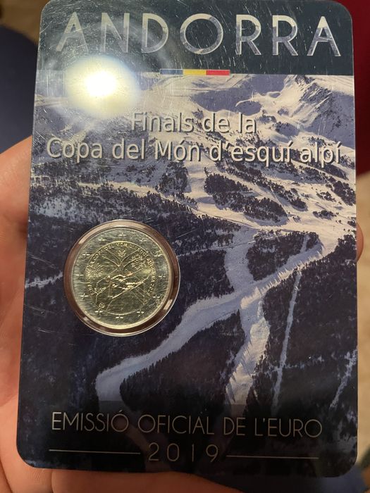 Moedas € comemorativas e de prata