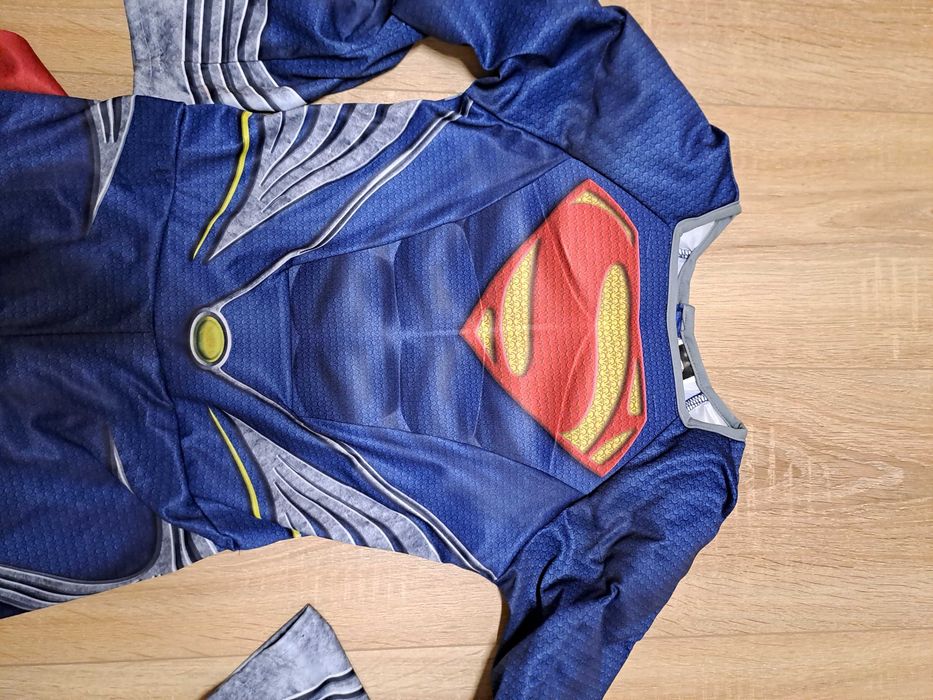 Fato Carnaval Super Homem - 7/8 anos