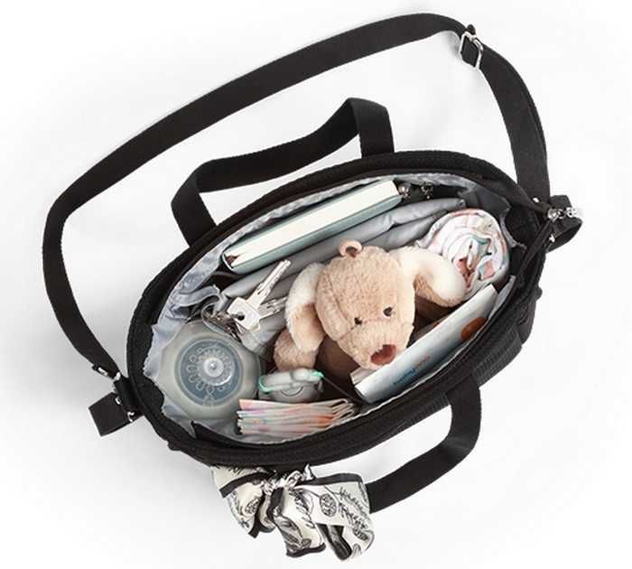Torba Dla Mamy. Do Wózka CARMEN Czarna 1571/01 Baby Ono
