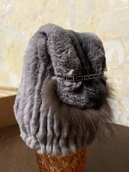 Зимняя женская меховая шапка