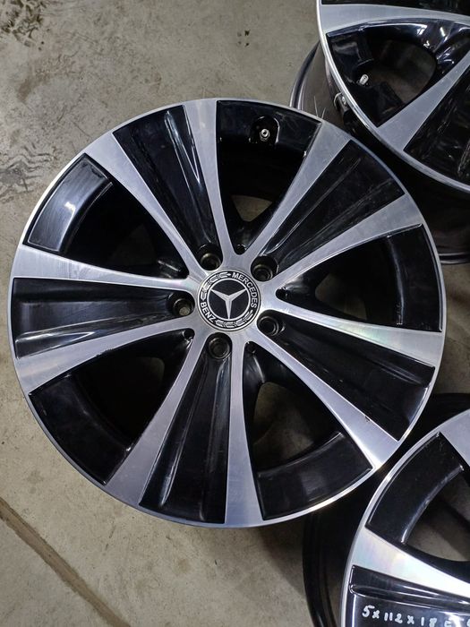 Felgi aluminiowe 5x112x18 dwie szerokosci 8J ET43/ 9J ET52.5 MERCEDES
