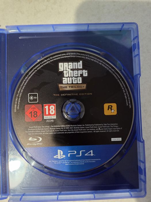 GTA Trilogy PS4 - The Definitive Edition