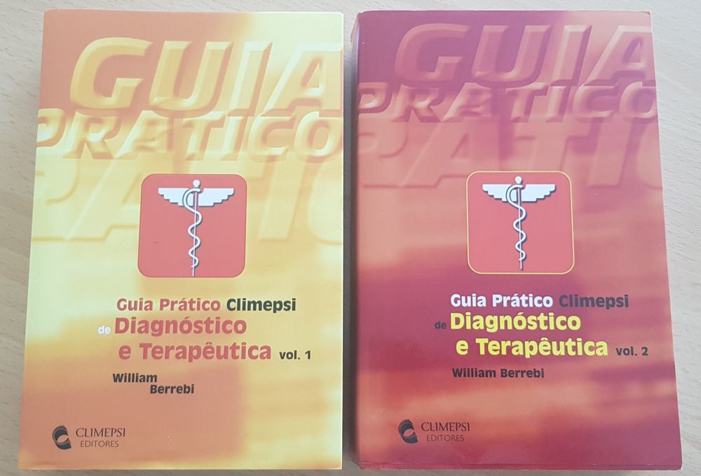 Livro Guia Prático Climepsi de Diagnóstico e Terapêutica Volume 1 e 2.