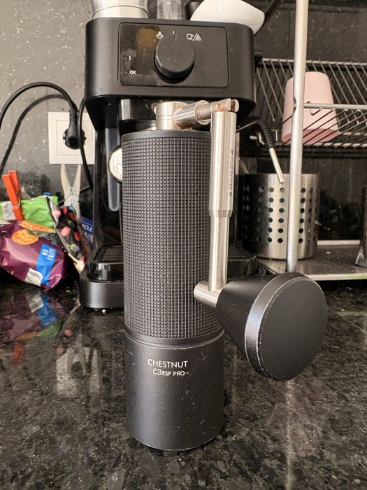 Timemore C3 ESP Pro – moinho manual espresso (como novo)