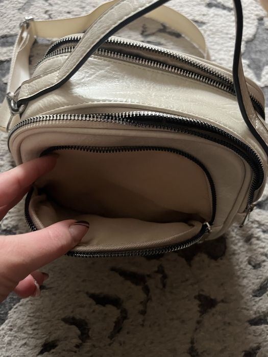 Torebka damska kremowa NOWA