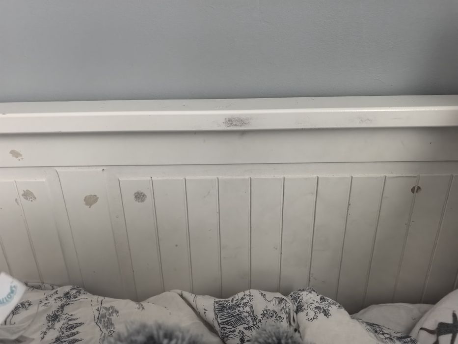 łóżko ikea Hermnes materac
