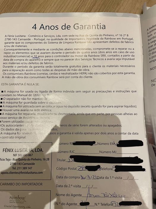 Rainbow - SRX - ultimo modelo (como nova)