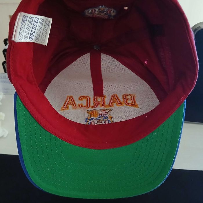 Boné snapback vintage do F.C. Barcelona