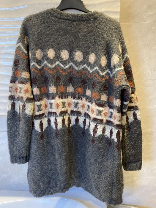 Swetr kardigan xl welniany
