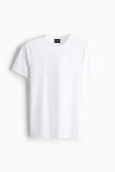 Футболка H&M Premium из хлопка пима, Slim Fit!