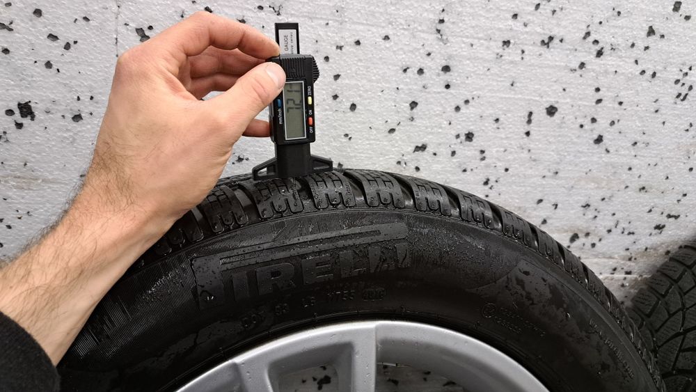 5x112 Audi Koła Zimowe 215/60/17 Pirelli 7,30mm 2019rok Audi Q3 Tiguan