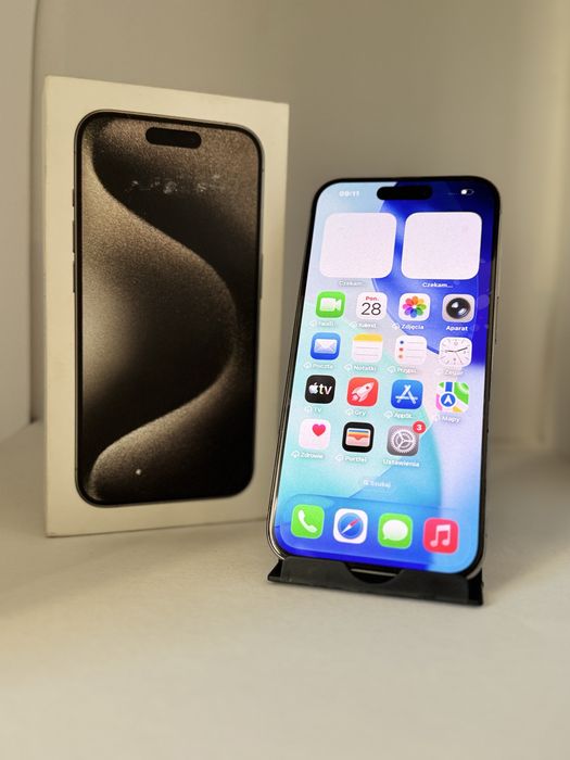 Iphone 15 pro 128gb | bateria 100% | Stan idealny