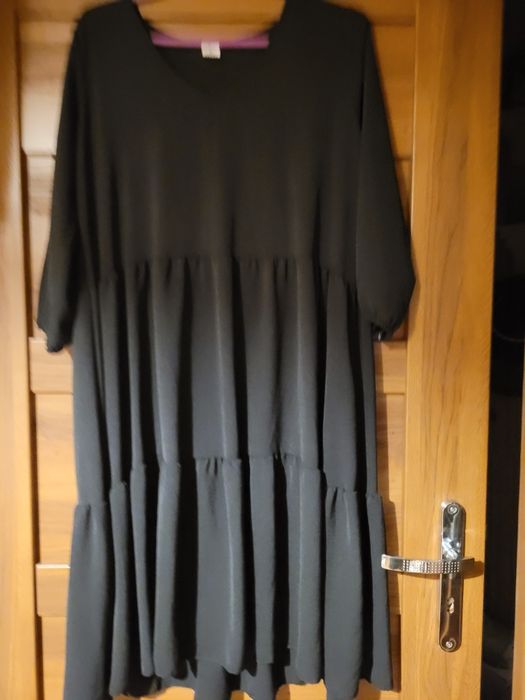 Sukienka czarna damska XL  Nowa Sylwester
