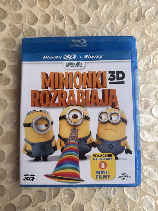 Minionki Rozrabiają blu-ray 3d + blu-ray, polskie wydanie
