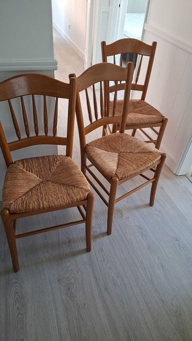 mesa de cozinha extensivel, 3 cadeiras
