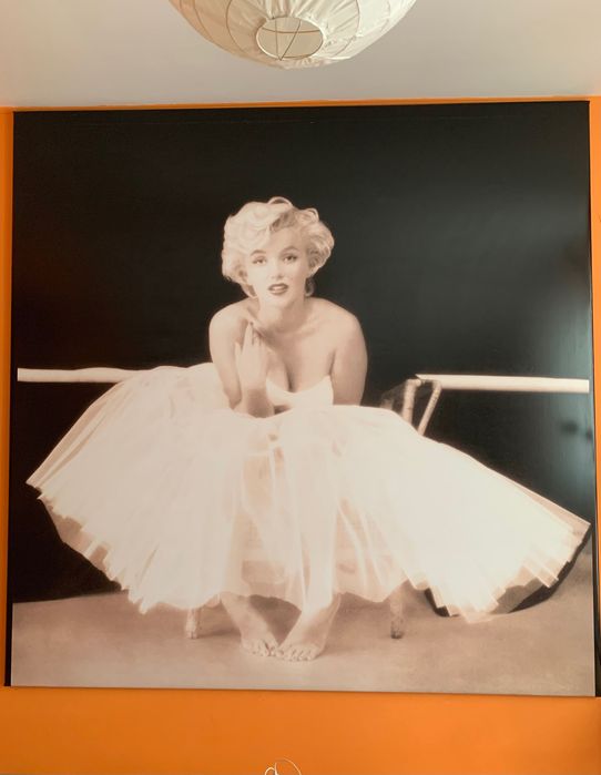Ogromny obraz / print  Marylin Monroe w ramie 2metry