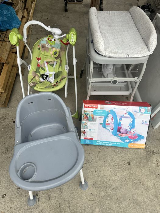 Bujak przewijak z wanienką krzesełko i td.