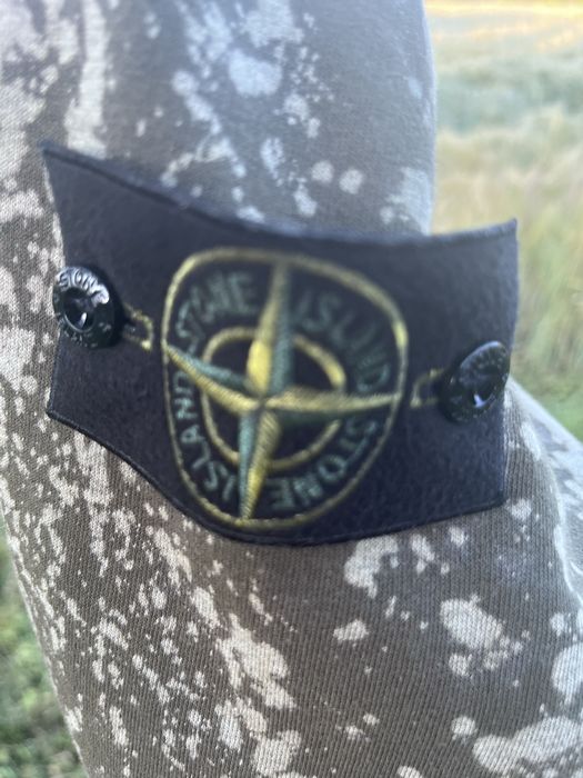 Stone island off dye green