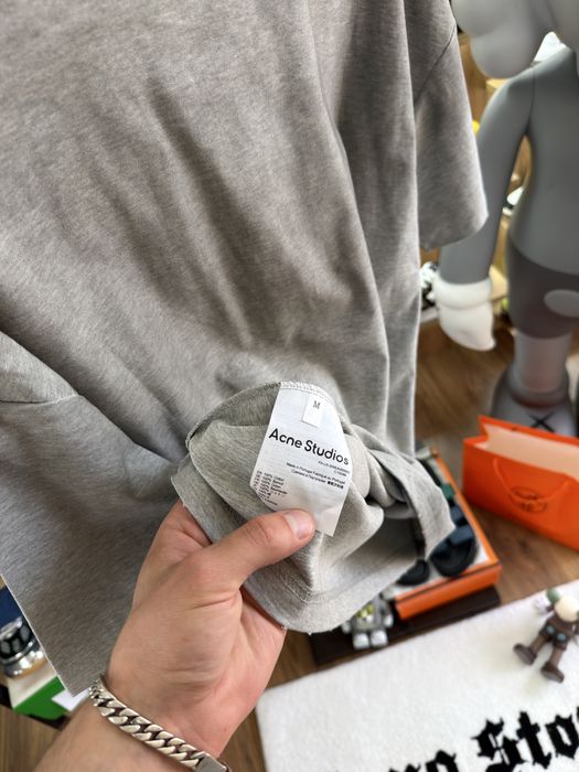 Футболка ACNE Studios Stockholm 1996 Faded Grey Rick Owens