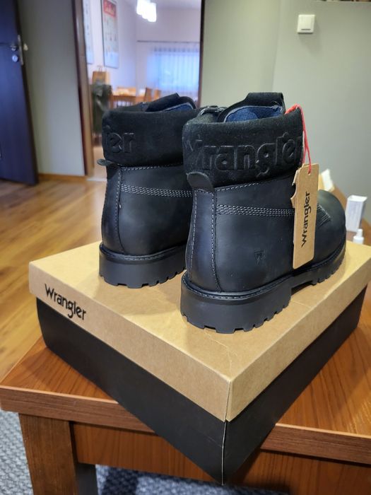 Wrangler ARCH MEN HIGH sztyblety trzewiki  skóra naturalna 44