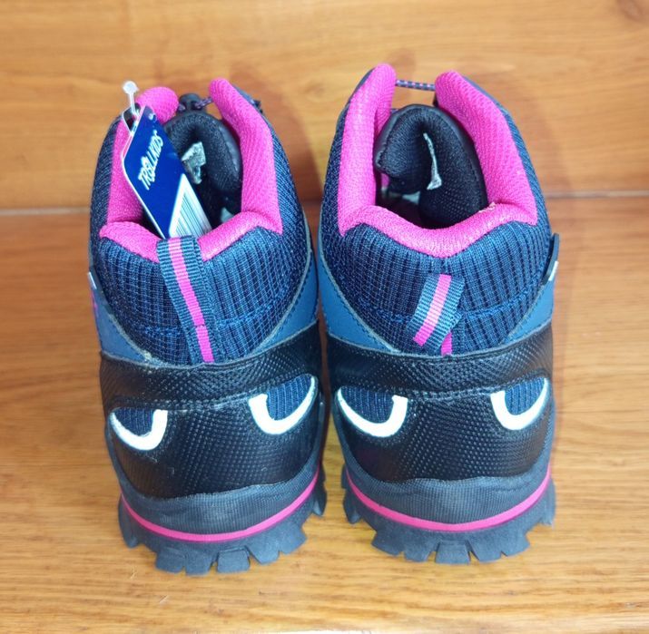 Buty sportowe trekkingowe, trapery granatowe 40 traperki