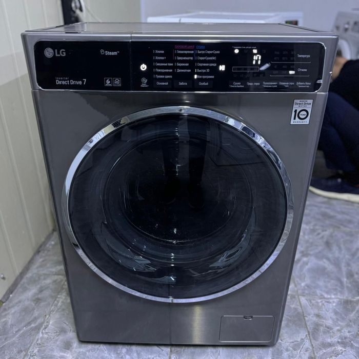 Пральна/стиральная машина LG F2Y1HS5J, вузька