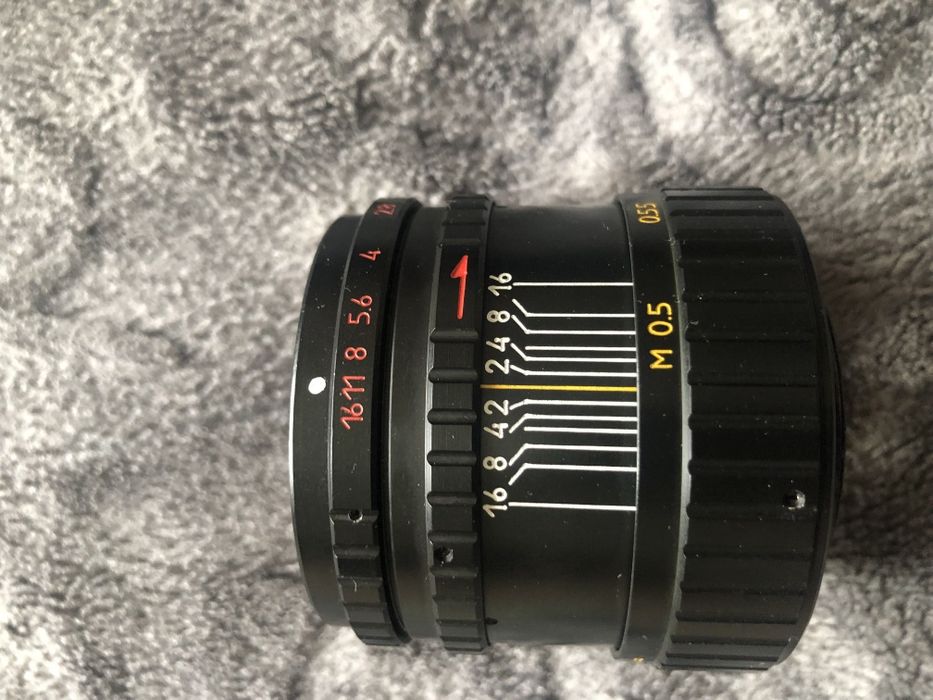 Дзеркальний плівковий фотоапарат Зеніт-ЕТ+ об'єктив МС Геліос 44-3 2/58мм