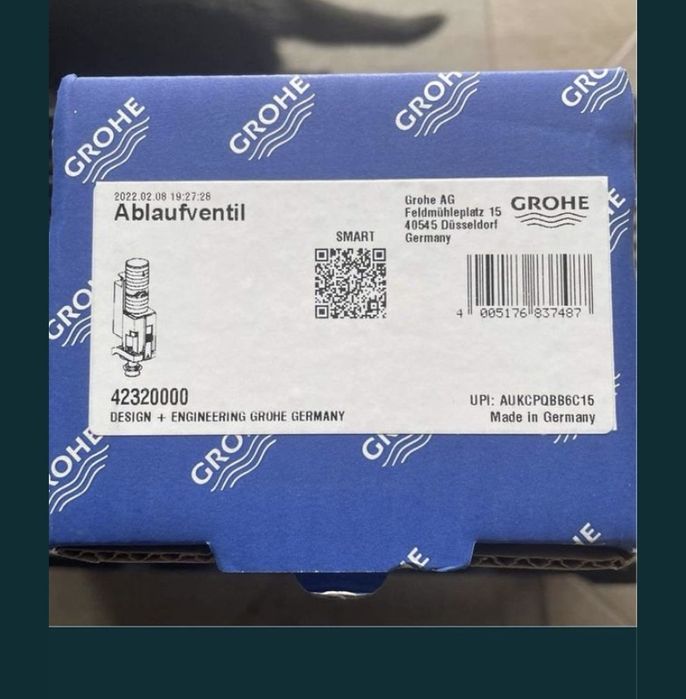 zawor spustowy grohe