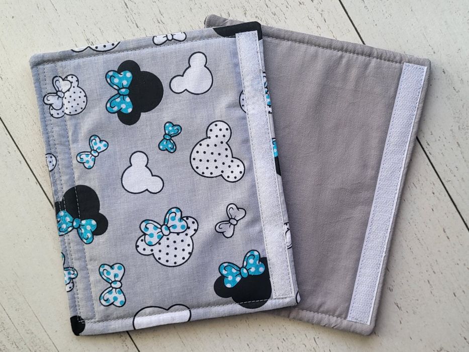 Ochraniacze na pasy. Komplet bawełniany.