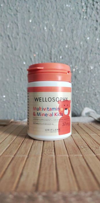 Zestaw witamin dla dzieci Wellosophy Oriflame kids