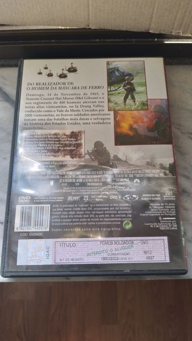 DVD Fomos Soldados