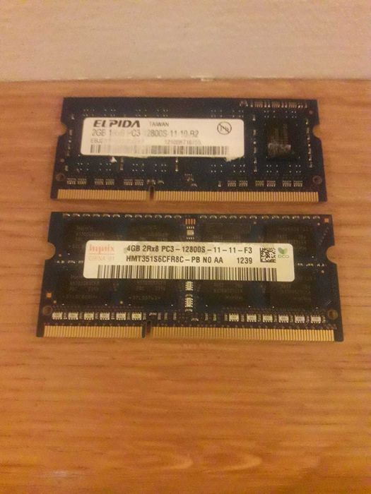 Kości pamięci RAM PC3 4gb 2gb
