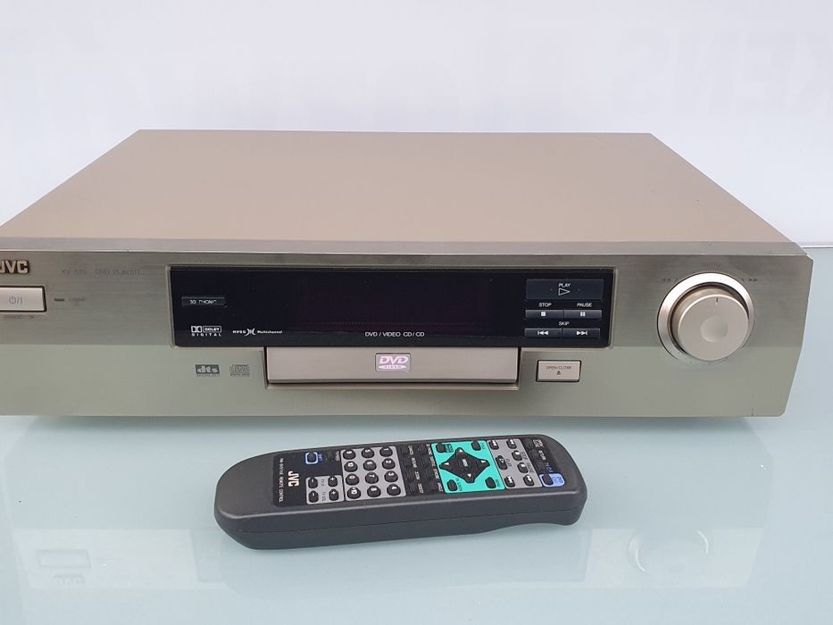 Odtwarzacz DVD CD audio JVC XV-515 z pilotem
