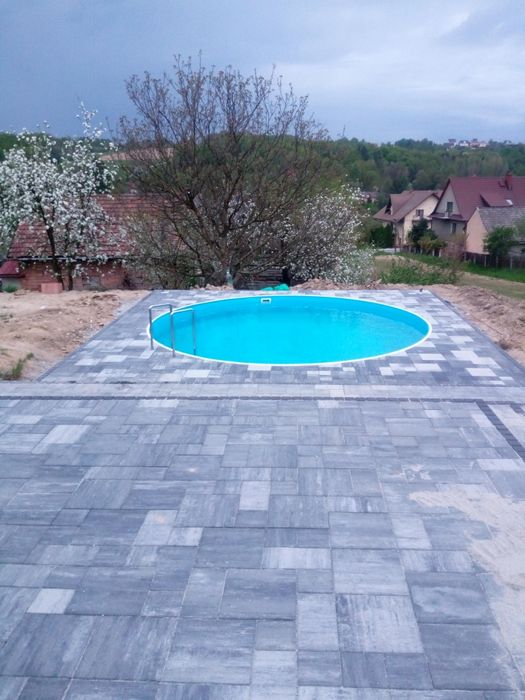 Montaż basenu kanadyjskiego od podstaw.