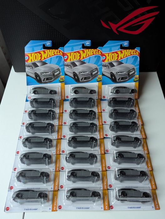 Хот вілс Ауді рс6 dollar 17 avant сіра  hot wheels audi rs6 nardo gray