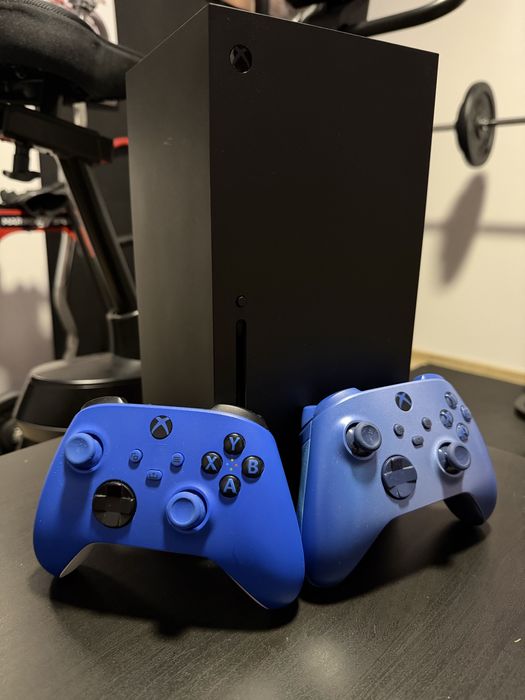 Xbox series x zestaw dwa pady gry