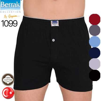 Мужские трусы боксеры Berrak Турция 100% Хлопок | семейные трусы