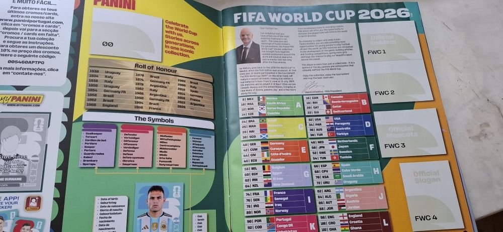 Caderneta Mundial 2026 Panini