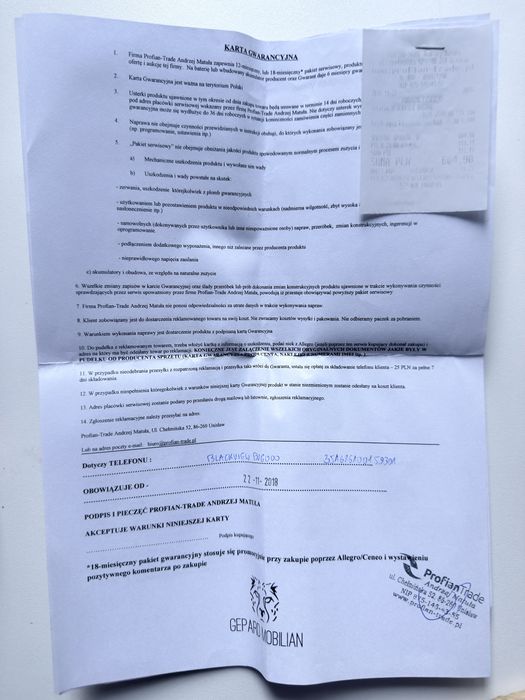 Pancerny Smartfon BlackView BV6000 32Gb DualSim NFC zadbany Ekran