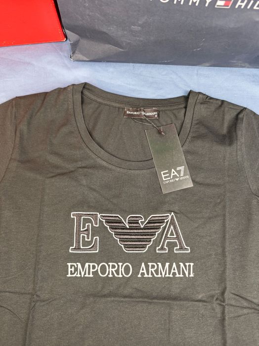 Damska koszulka tshirt Emporio Armani kolory krótki rękaw premium S-XXL