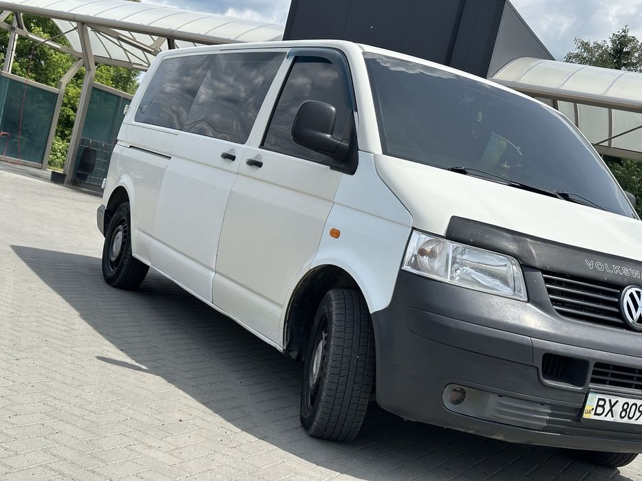 Продам Volkswagen Transporter T5 2.5tdi 6-ти ст, довга база, пасажир