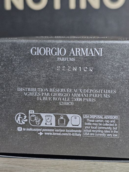 Oryginalny Armani Stronger With You Intensely perfumy 150ml jak nowy