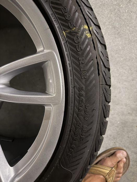 Pneus inverno com jantes Porsche 997 Alloy wherls 18inch