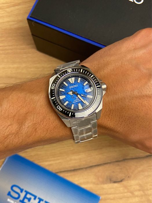 Seiko Prospex King Samurai Save the Ocean Dark Manta SRPE33K1