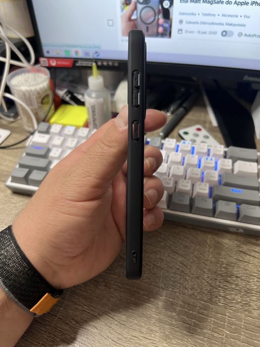 Etui Matt MagSafe do Samsung Galaxy A36/56 / szkło gratis nowe !!0