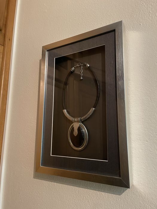 Quadro em vidro Colar - 43,5x29,5