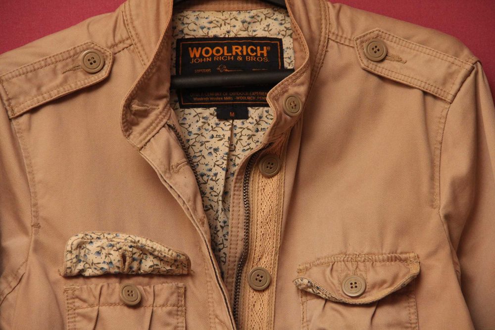 Woolrich Multipocket jacket рр M куртка из хлопка