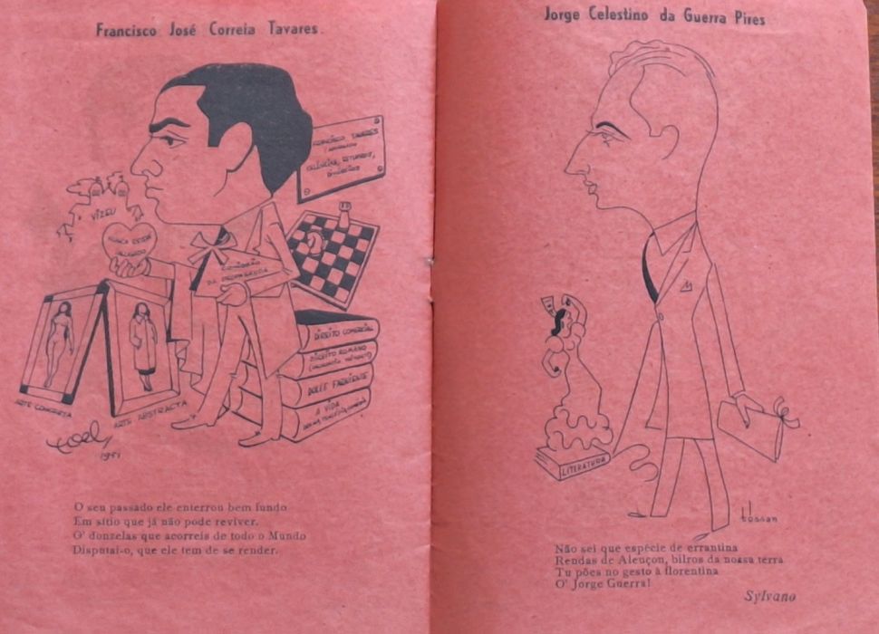 Documento Queima das fitas Coimbra 1951