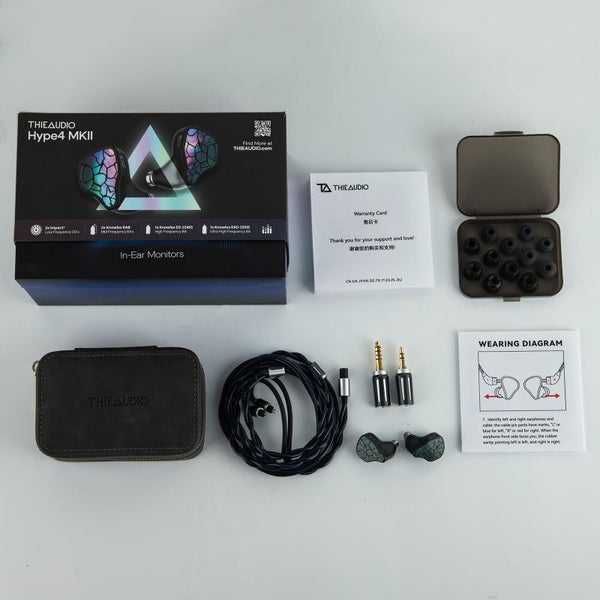 ‼️ THIEAUDIO Hype 4 MKII - гибридные iem's наушники 2DD+4BA Knowles